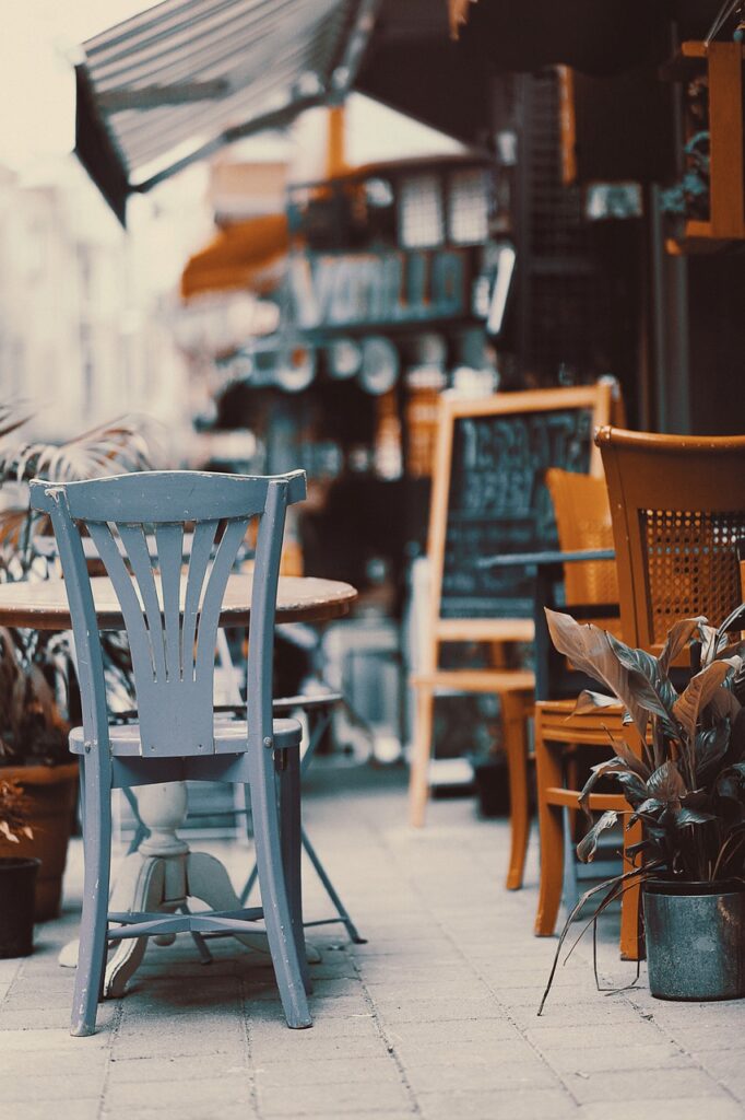 cafe, restaurant, chairs, tables, tables and chairs, dining, outdoors, outdoor dining, furniture, retro, vintage, istanbul, nostalgia, old, still life, cafe, cafe, cafe, cafe, cafe, restaurant, restaurant